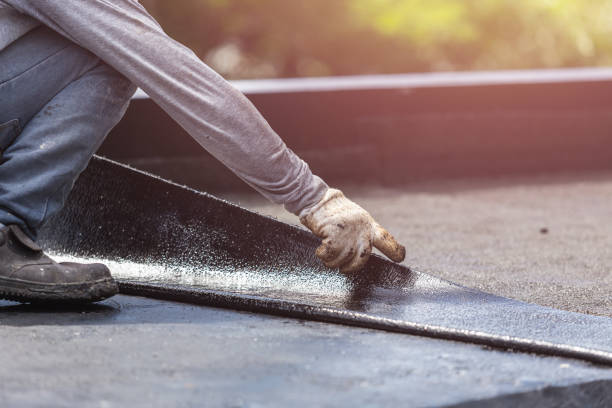 Professional Waterproofing technician working in Monroe, GA